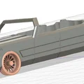 Zombicide Pimp Car (Xe Pimp cho Zombicide) - Thumbnail 1