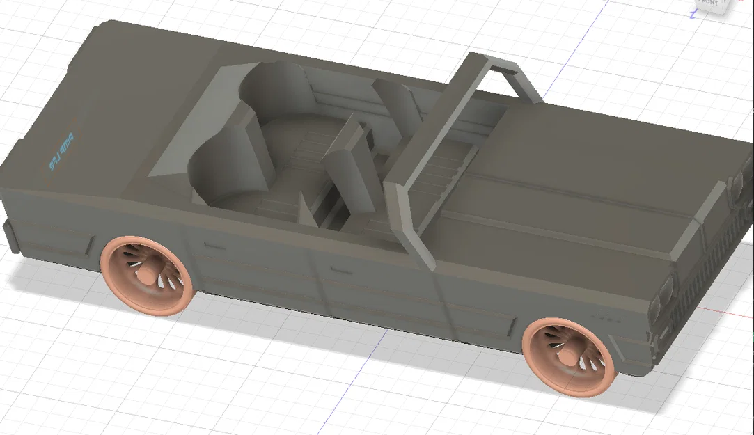 Zombicide Pimp Car (Xe Pimp cho Zombicide) - Image 2