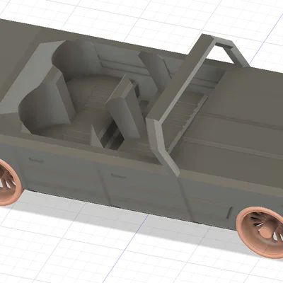 Zombicide Pimp Car (Xe Pimp cho Zombicide)