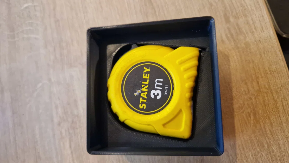 Khay đựng thước đo Stanley 3m chuẩn Gridfinity - In 3D tiện lợi - Image 1