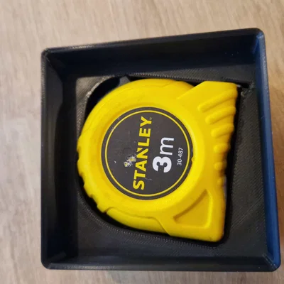 Khay đựng thước đo Stanley 3m chuẩn Gridfinity - In 3D tiện lợi