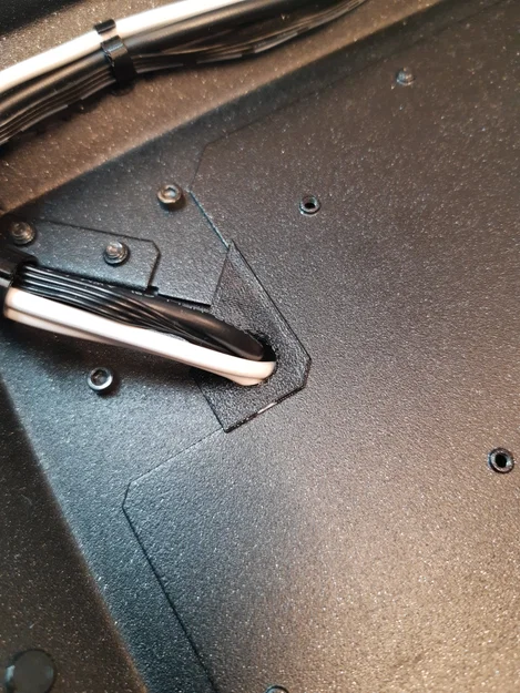 Lỗ Luồn Dây Ở Góc Cho Original Prusa Enclosure - Image 1