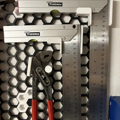 Giá treo thước ê-ke vuông HSW (Square Ruler Holder) gọn gàng