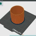 Chậu cây cảnh họa tiết hình khối hiện đại - File in 3D chất lượng - Thumbnail 6