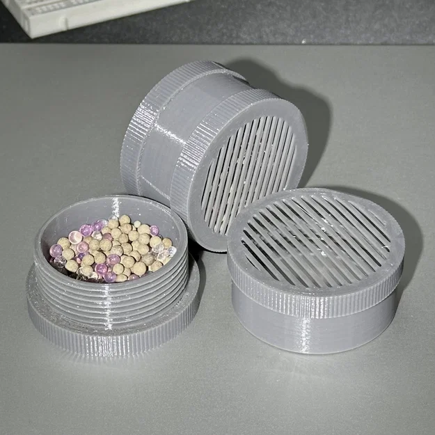 Mini Silica Box: Hộp đựng hạt hút ẩm in 3D nhỏ gọn, chắc chắn - Image 1