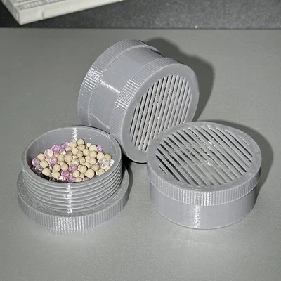 Mini Silica Box: Hộp đựng hạt hút ẩm in 3D nhỏ gọn, chắc chắn