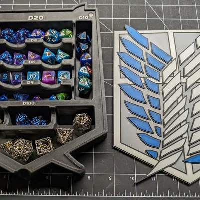 Attack on Titan - Scout Regiment - Hộp Xúc Xắc (Dice Box)