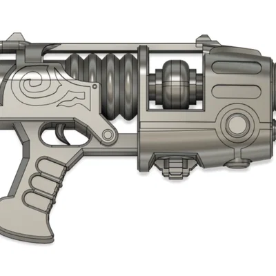 Mô hình súng 40k Cypher's Plasma Pistol cho mô hình Warhammer 40k