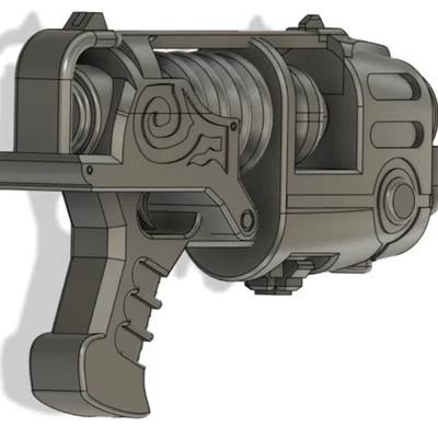Mô hình súng 40k Cypher's Plasma Pistol cho mô hình Warhammer 40k