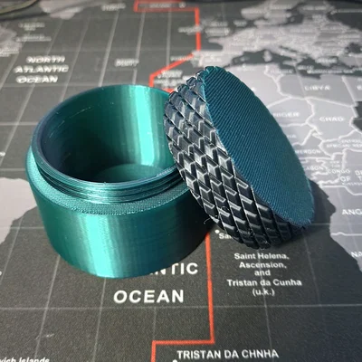 Hũ Stash - Nắp Knurled
