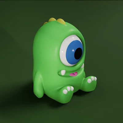 Quái Vật Một Mắt Vui Vẻ