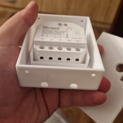 Vỏ Sonoff Dual R3 cho Energy Meter