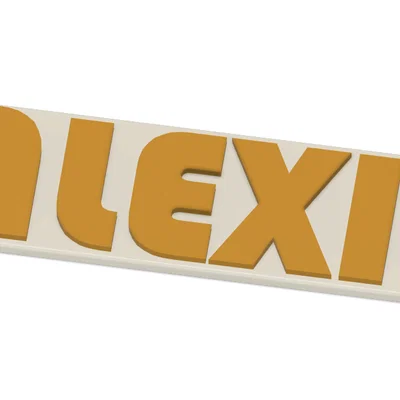 Móc Khóa Tùy Chỉnh Tên (Customizable Keychain with Name)