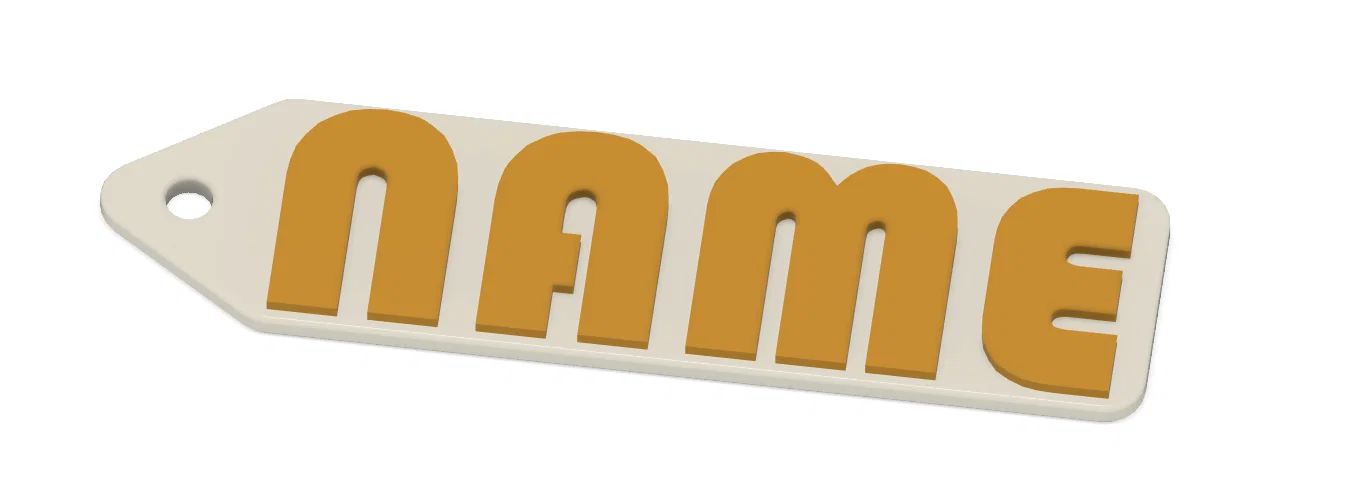 Móc Khóa Tùy Chỉnh Tên (Customizable Keychain with Name) - Image 3