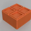 Khay Gridfinity tùy chỉnh có khe gắn nhãn (Phiên bản không nam châm) - Thumbnail 3