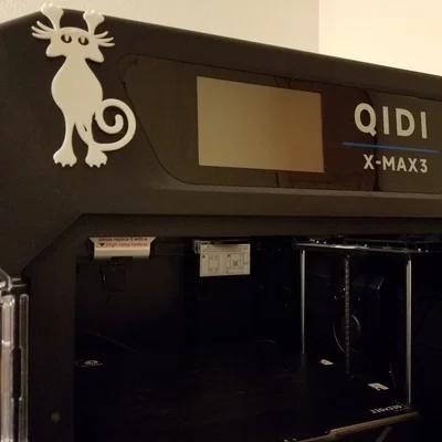 Mô hình chú mèo cách điệu (Cat stencil) trang trí 3D siêu cute