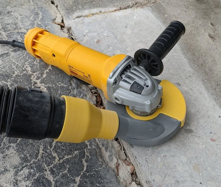 Grinder Dust Shroud – Chụp hút bụi cho máy mài góc 4.5" - Image 1