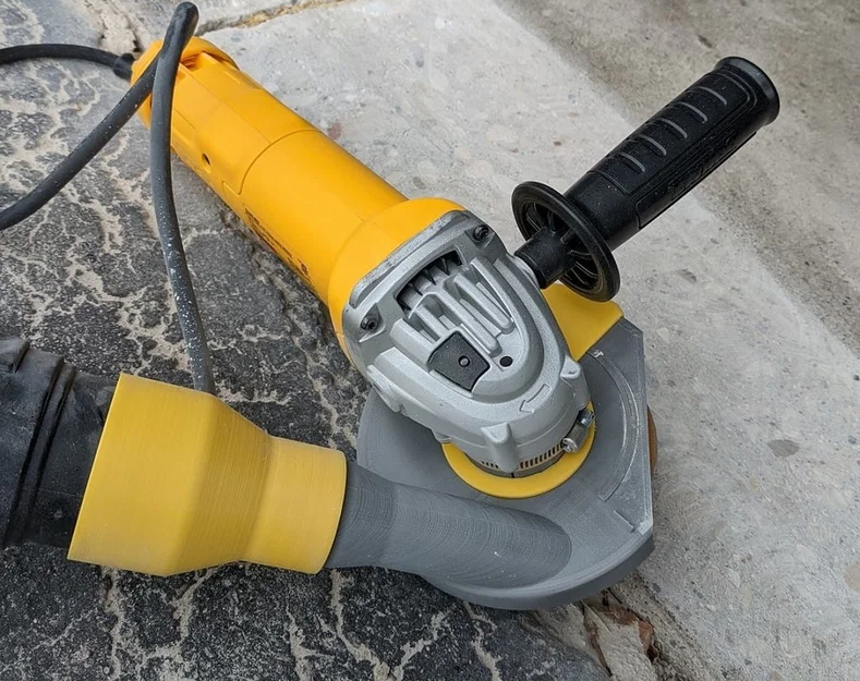 Grinder Dust Shroud – Chụp hút bụi cho máy mài góc 4.5" - Image 2