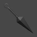 Mô hình vũ khí Kunai in 3D - Phụ kiện Cosplay độc đáo - Thumbnail 5
