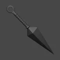 Mô hình vũ khí Kunai in 3D - Phụ kiện Cosplay độc đáo - Thumbnail 6