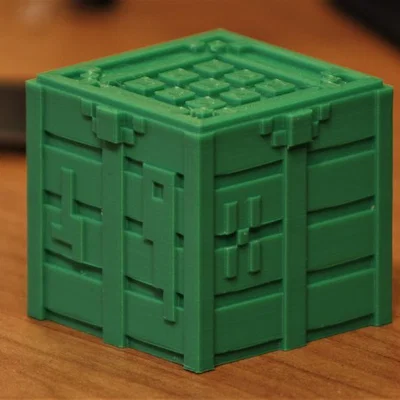 Bàn Chế Tạo Minecraft 3D (Crafting Table / Workbench)