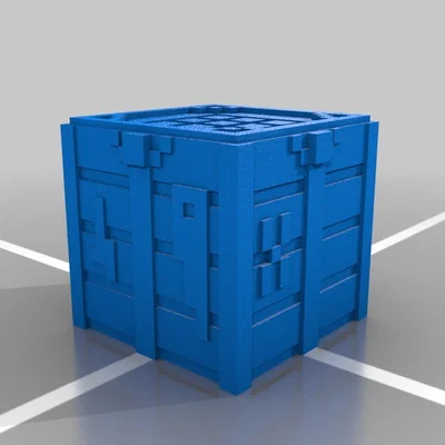 Bàn Chế Tạo Minecraft 3D (Crafting Table / Workbench)