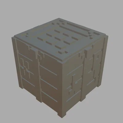 Bàn Chế Tạo Minecraft 3D (Crafting Table / Workbench)