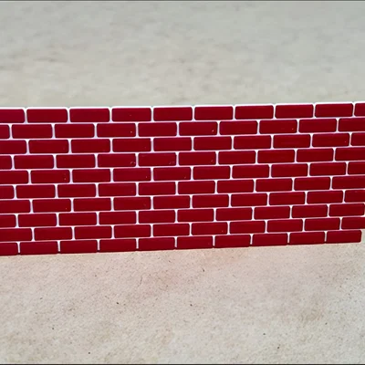 Mô hình vách tường gạch 3D cho tiểu cảnh và sa bàn