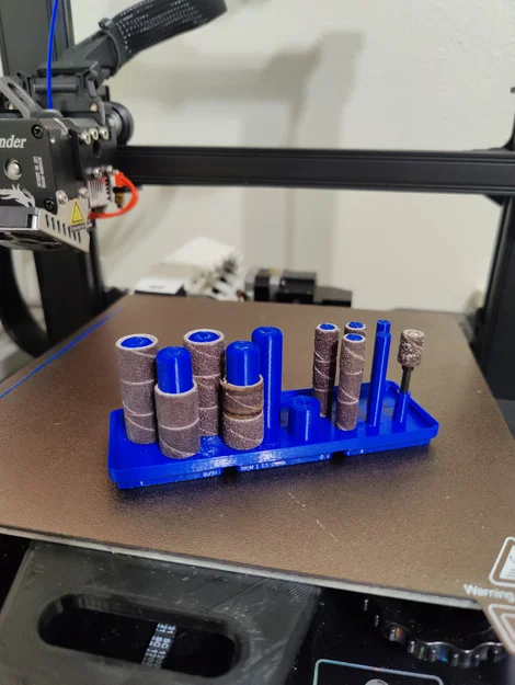 Khay 3D Đựng Nhám Vòng Dremel Chuẩn Gridfinity Gọn Gàng - Image 1