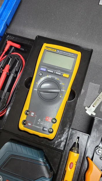 Khay cất Fluke 179 Multimeter - Gridfinity - Image 1