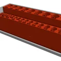 Giá giữ mũi khoan (Print-in-Place) - HSW Honeycomb Wall - Thumbnail 7