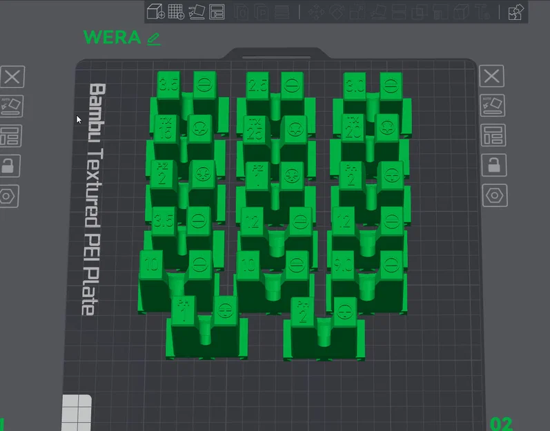 Multiboard - Ngàm WERA Kraftform MultiConntect (REMIX) - Image 3