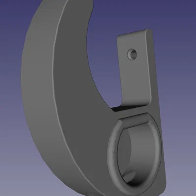 Giá treo cáp sạc Wallbox chuẩn Type 2 - Phụ kiện 3D hữu ích