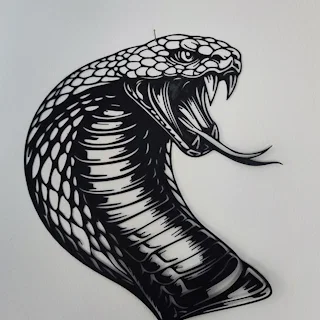 Tranh treo tường King Cobra 3D: Điểm nhấn độc đáo cho không gian của bạn
