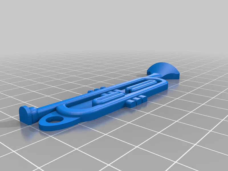 Móc khóa kèn Trumpet (Trumpet Keychain) - Image 2