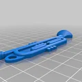 Móc khóa kèn Trumpet (Trumpet Keychain) - Thumbnail 2