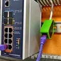 Ngàm gắn Keystone Jack cho DIN rail - Thumbnail 2