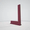 Thước Ke Góc Vuông 90 Độ (90 degree square ruler) - Phụ Kiện In 3D Hữu Ích - Thumbnail 1