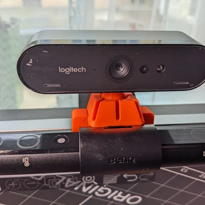 Giá đỡ Webcam gắn trên BenQ ScreenBar - Phụ kiện in 3D tiện lợi