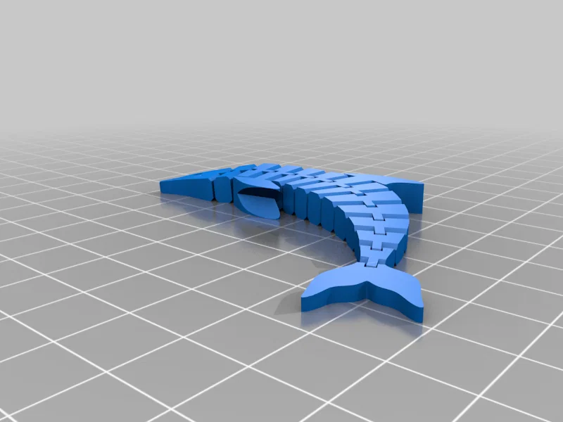 Mô hình cá heo khớp nối (Articulated Dolphin) in 3D linh hoạt - Image 1