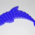 Mô hình cá heo khớp nối (Articulated Dolphin) in 3D linh hoạt - Thumbnail 3