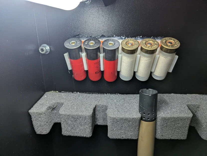 Giá treo tường giữ vỏ đạn shotgun 12 gauge (12ga) - Image 2