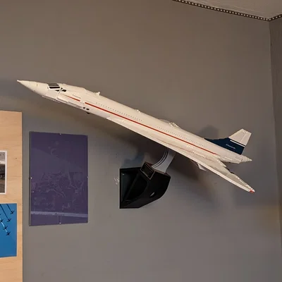 Giá treo tường chuyên dụng cho mô hình LEGO Concorde 10318