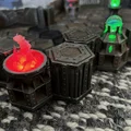 MagHex LED Walls – Tường góc LED cho Frosthaven & Gloomhaven - Thumbnail 3