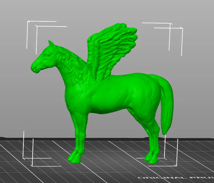 Mô hình ngựa có cánh 3D cho người khiếm thị (Winged Horse) - Image 1
