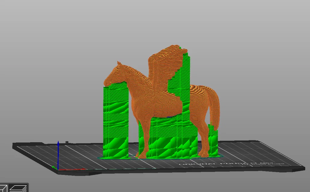 Mô hình ngựa có cánh 3D cho người khiếm thị (Winged Horse) - Image 2