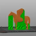 Mô hình ngựa có cánh 3D cho người khiếm thị (Winged Horse) - Thumbnail 2