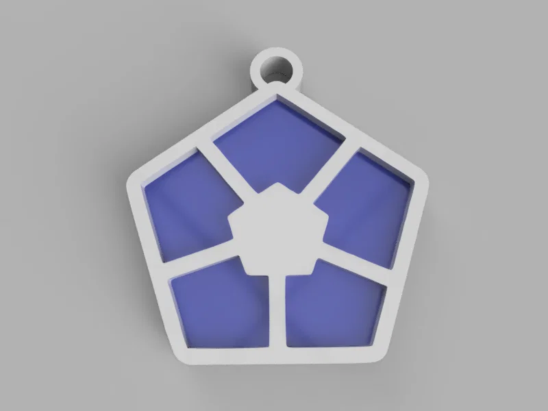 Mặt dây chuyền Blue Lock (Blue Lock Pendant) - Phụ kiện 3D cho Fan - Image 1