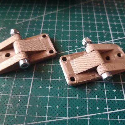 Bản lề in 3D tiện lợi sử dụng bu lông M3x25 cực kỳ chắc chắn