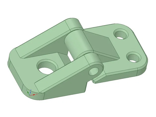 Bản lề in 3D tiện lợi sử dụng bu lông M3x25 cực kỳ chắc chắn - Image 2